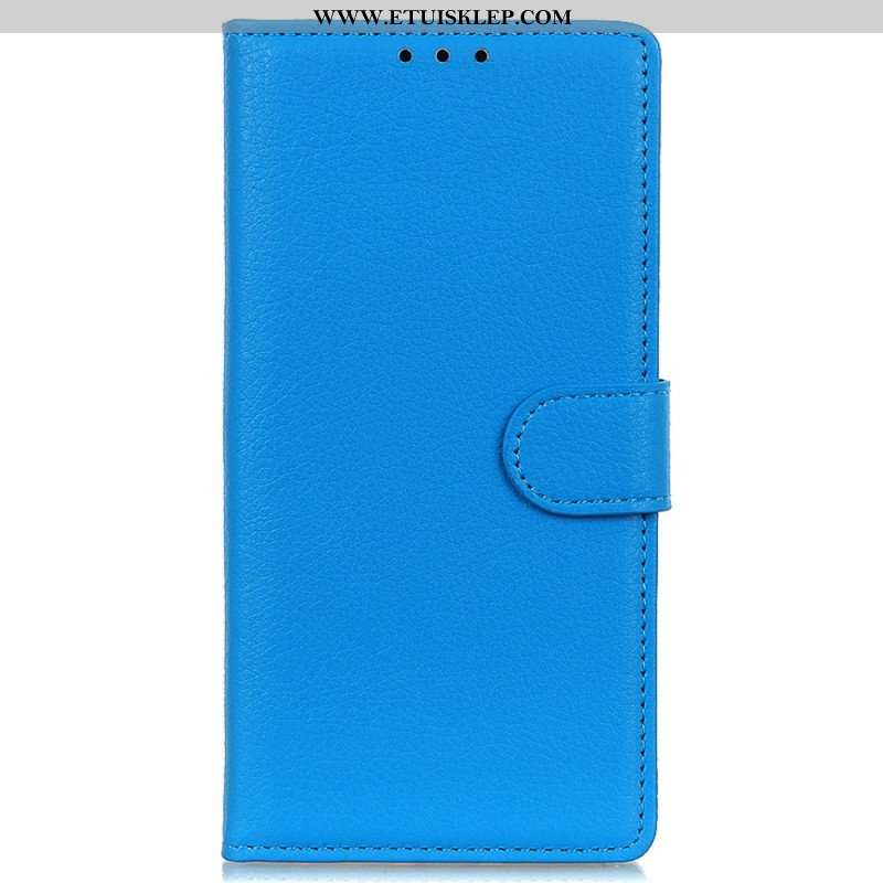 Etui Folio do Moto E40 / E30 / E20 Tradycyjnie Liczi